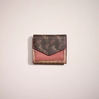 Restored Wyn Small Wallet With Horse And Carriage Print