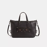 Restored Primrose Satchel With Tea Rose