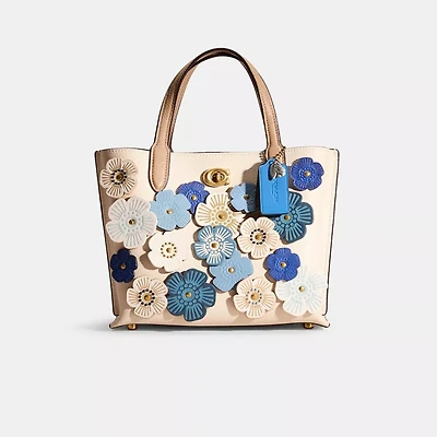 Upcrafted Willow Tote Bag 24 In Colorblock