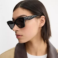 Quilted Square Sunglasses