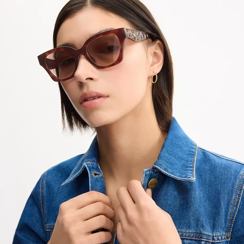 Quilted Square Sunglasses