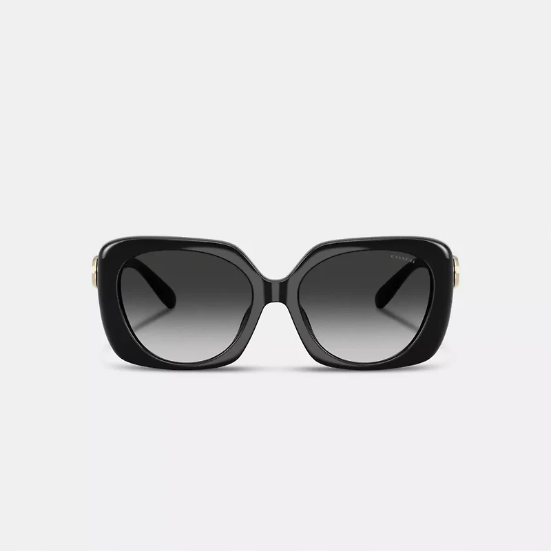 Maxi Sculpted C Oversized Square Sunglasses