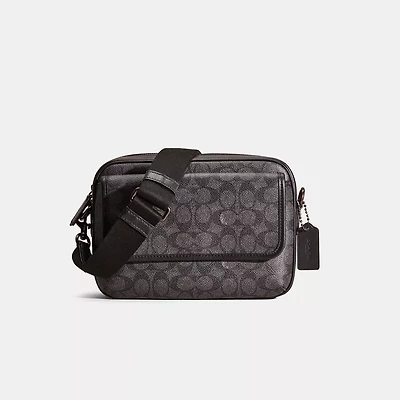 Restored Charter Flap Crossbody 24 In Signature Canvas
