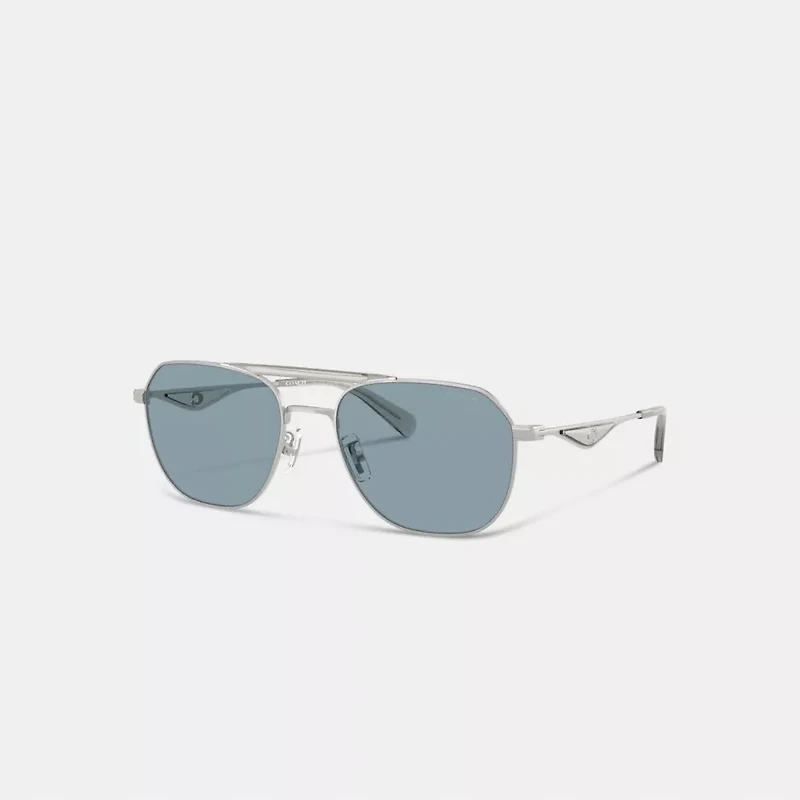 C Hardware Metal Navigator Sunglasses