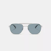 C Hardware Metal Navigator Sunglasses