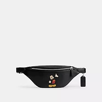 Disney X Coach Charter Belt Bag 7 With Mickey Mouse