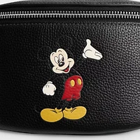 Disney X Coach Charter Belt Bag 7 With Mickey Mouse