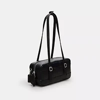 Alter/Ego Satchel Bag In Checkerboard Upcrafted Leather