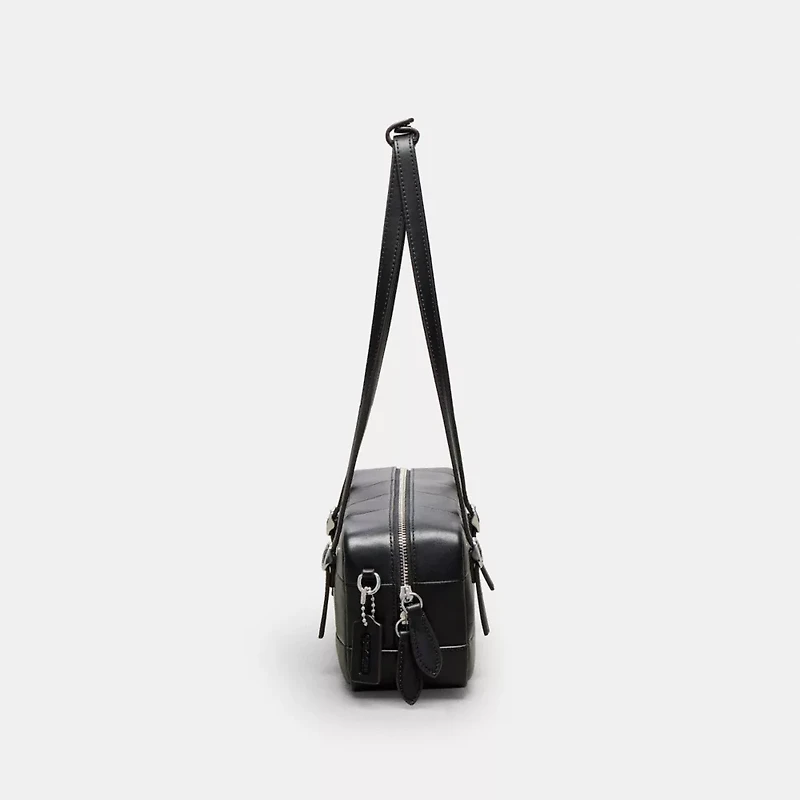 Alter/Ego Satchel Bag In Checkerboard Upcrafted Leather