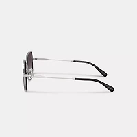 Metal Thin Square Sunglasses