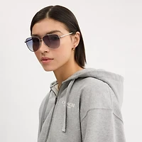 C Hardware Metal Pilot Sunglasses