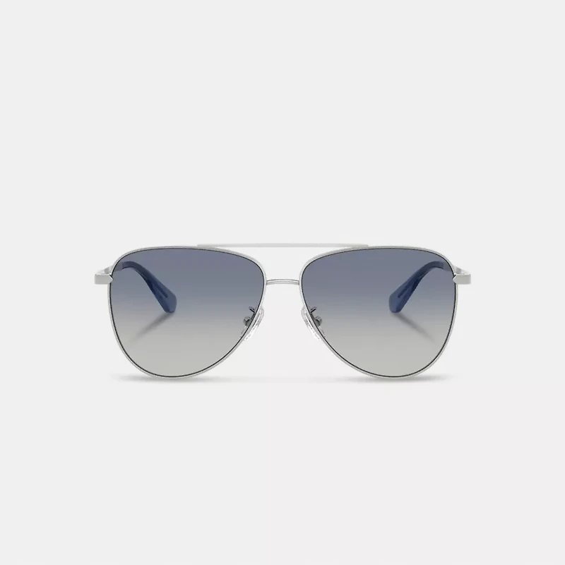 C Hardware Metal Pilot Sunglasses