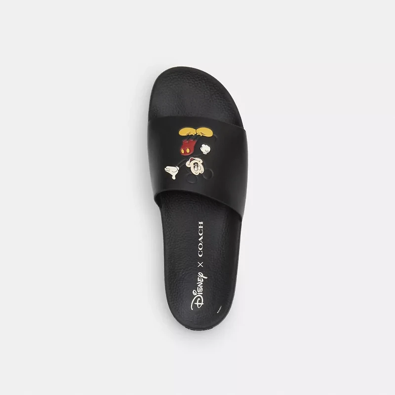 Disney X Coach Slide With Mickey Mouse