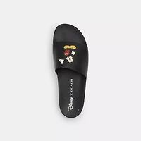 Disney X Coach Slide With Mickey Mouse