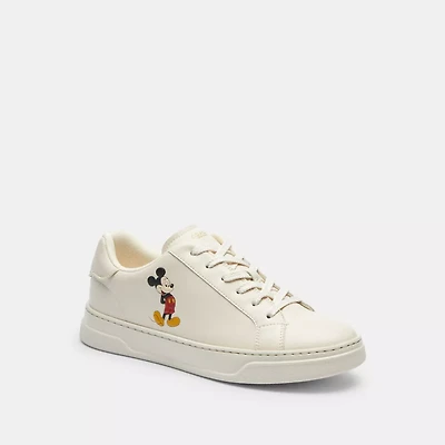 Disney X Coach High Line Sneaker With Mickey Mouse