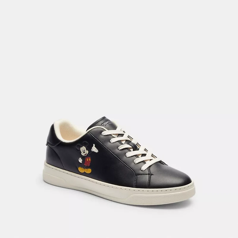 Disney X Coach High Line Sneaker With Mickey Mouse