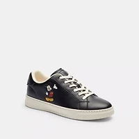 Disney X Coach High Line Sneaker With Mickey Mouse
