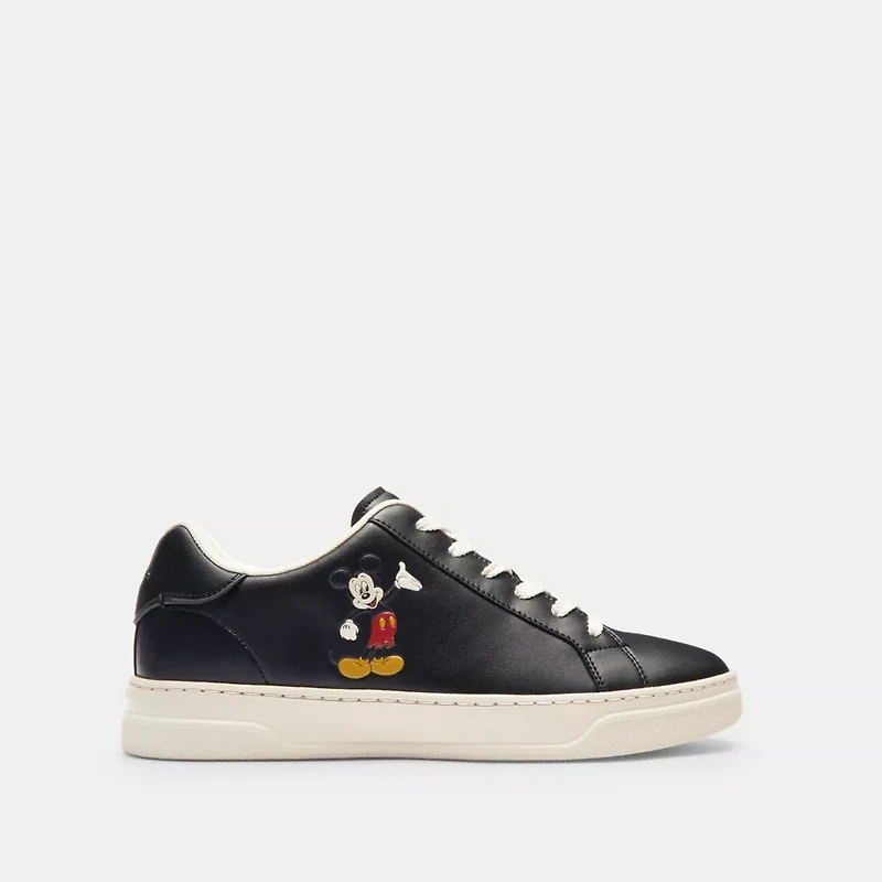 Disney X Coach High Line Sneaker With Mickey Mouse
