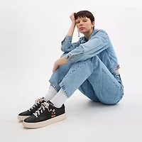 Disney X Coach High Line Sneaker With Mickey Mouse