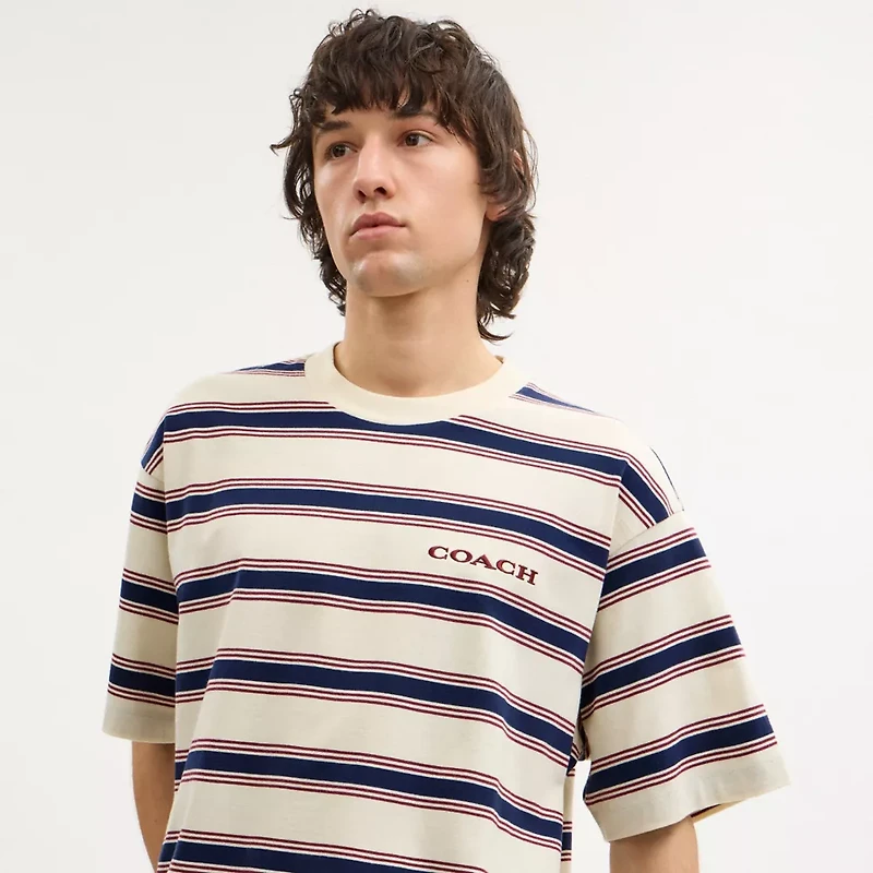 Relaxed Striped T Shirt
