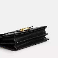 Chain Tabby Shoulder Bag With Quilting