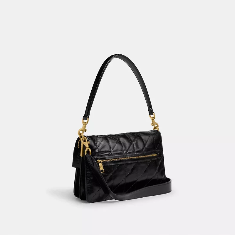 Chain Tabby Shoulder Bag With Quilting