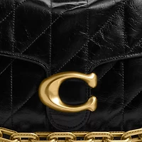 Chain Tabby Shoulder Bag With Quilting
