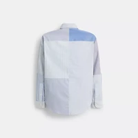 Patchwork Striped Shirt