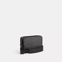 Charter Crossbody Bag 19 In Signature Canvas With Coach Graphic