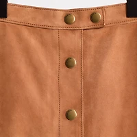 Restored Suede Skirt