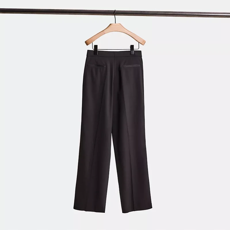 Restored Tuxedo Flare Trousers