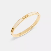 Horse And Carriage Cut Out Enamel Bangle