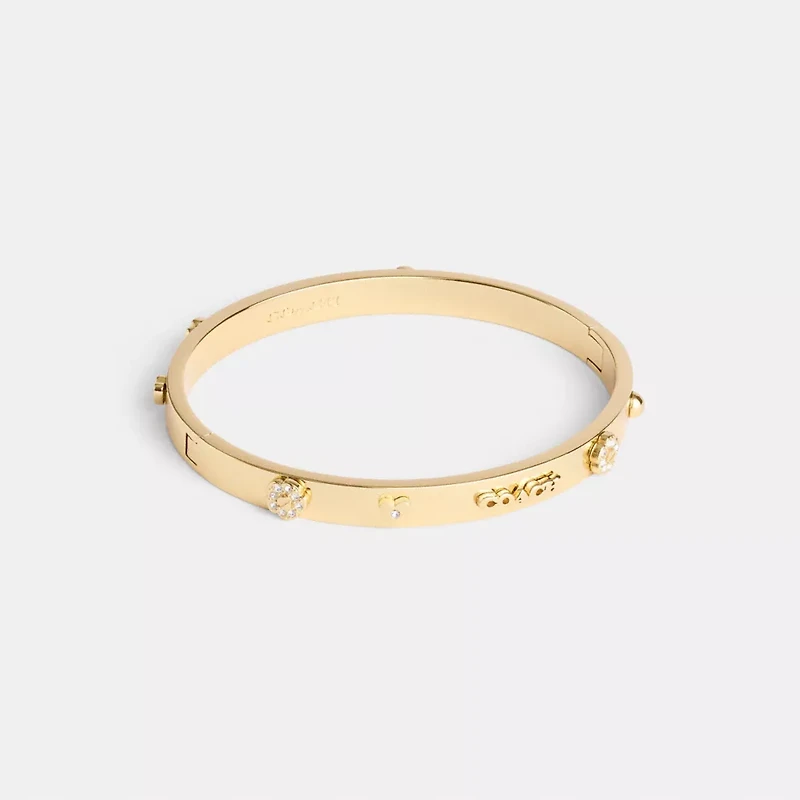 Pegged Hinged Bangle
