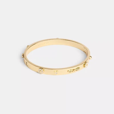 Pegged Hinged Bangle
