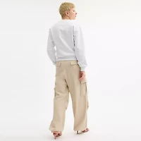 Cursive Coach Embroidered Sweatshirt