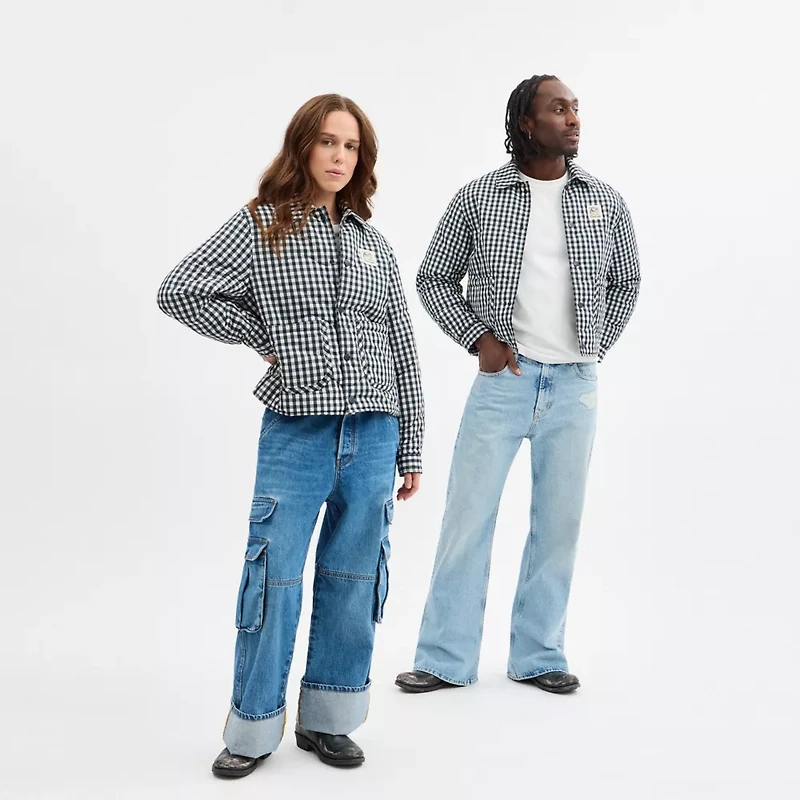 Coachtopia Loop Gingham Quilted Jacket