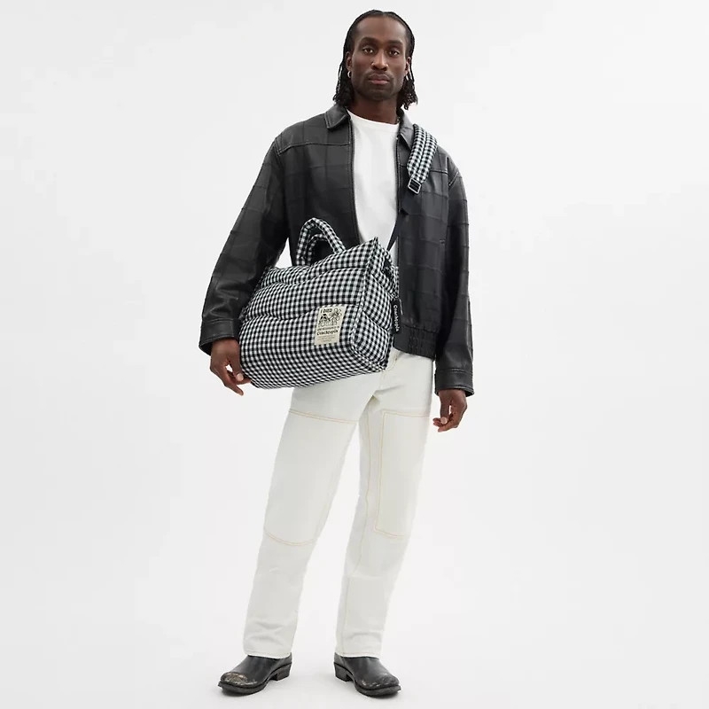 Coachtopia Loop Tote With Gingham Pattern