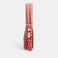 Coachtopia Loop Mini Tote With Gingham Pattern