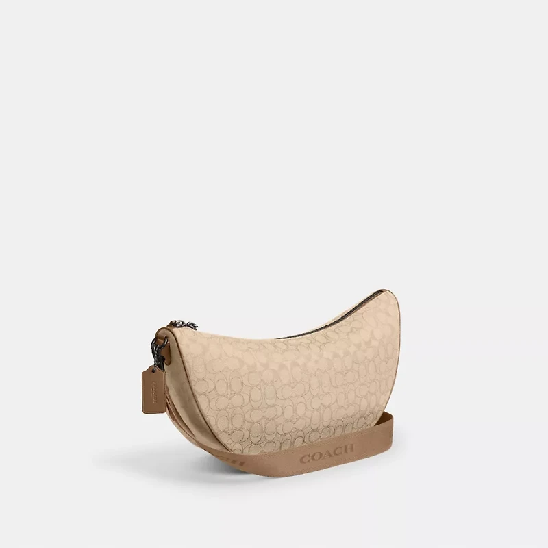Hall Soft Sling Bag Signature Jacquard
