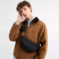 Hall Soft Sling Bag Signature Jacquard