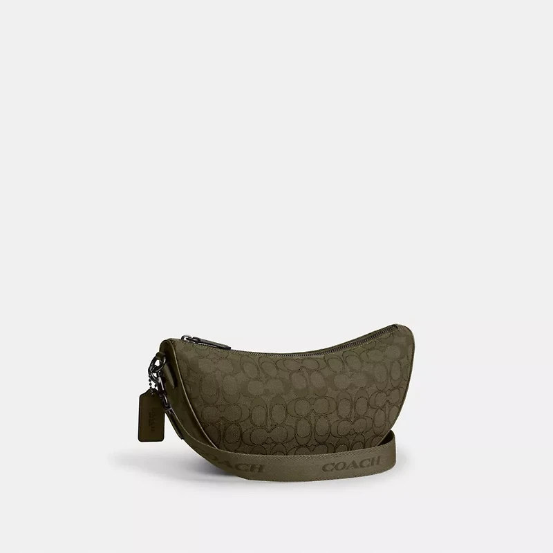 Hall Soft Sling Bag Signature Jacquard