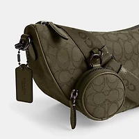 Hall Soft Sling Bag Signature Jacquard