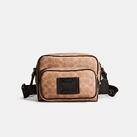 Restored Academy Sport Crossbody In Signature Canvas