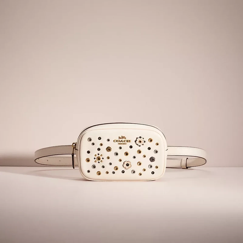 Restored Belt Bag With Scattered Rivets