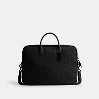 Theo Work Bag Signature Jacquard
