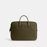 Theo Work Bag Signature Jacquard