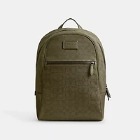 Theo Backpack In Signature Jacquard
