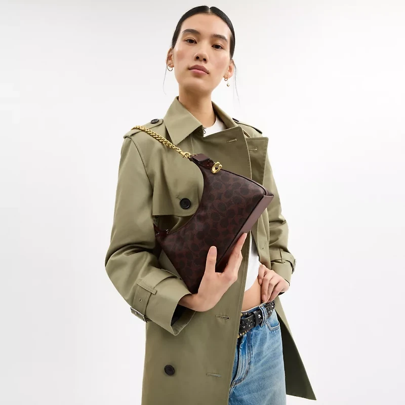 Juliet Shoulder Bag 25 In Signature Canvas