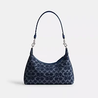 Juliet Shoulder Bag 25 In Signature Denim