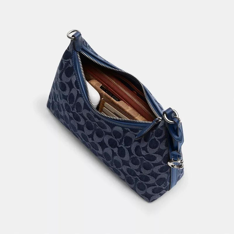 Juliet Shoulder Bag 25 In Signature Denim
